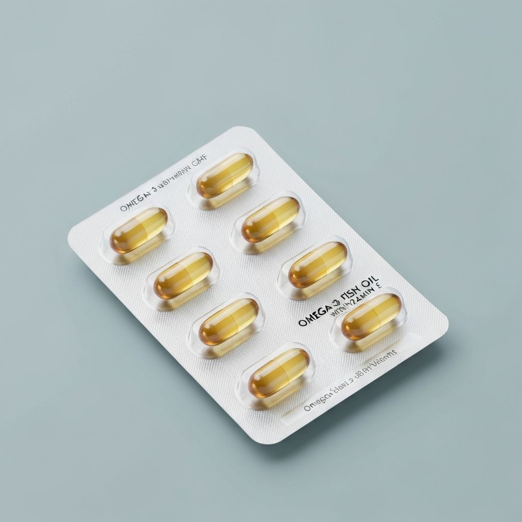 Supliment Omega-3 cu Vitamina E